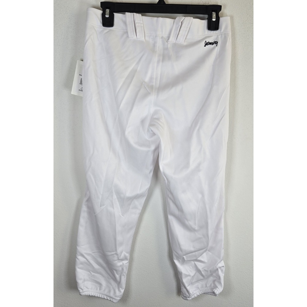 Intensity Low Rise Double Knit Softball Pants White ND5341W Girls - Youth Medium - Picture 2 of 9
